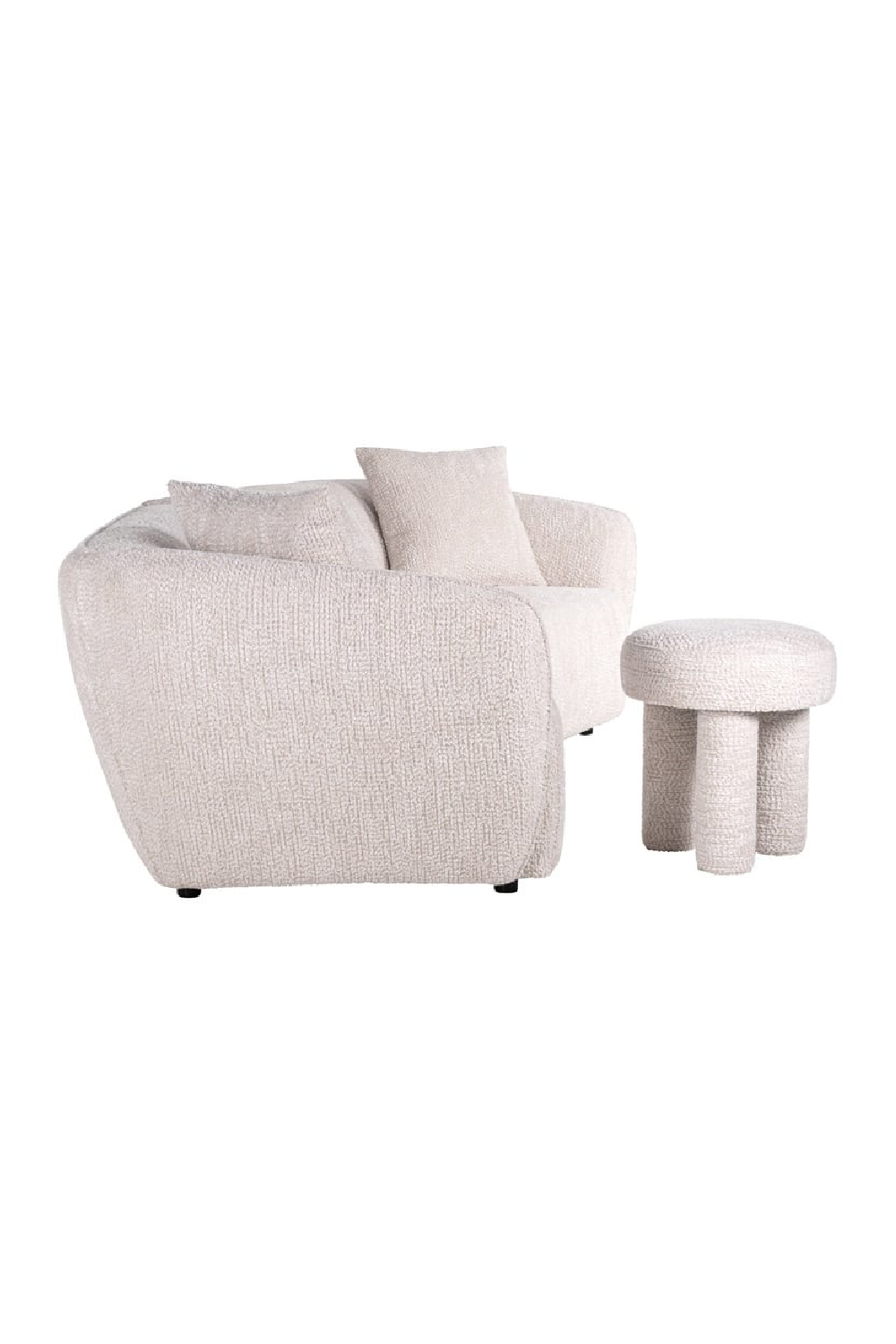 Three-Legged Pouf | Richmond Interiors Pommery | Oroatrade.com