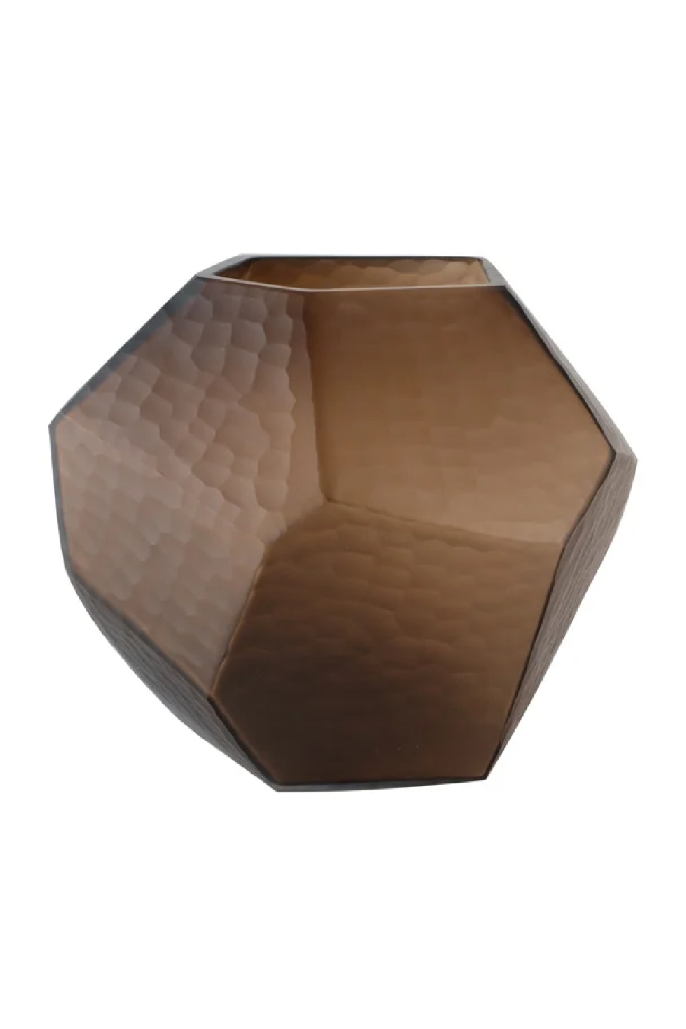 Faceted Glass Bud Vase | OROA Alexis | Oroatrade.com
