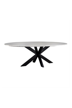 Oval Marble Dining Table | Richmond Interiors Lexington | Oroa.com