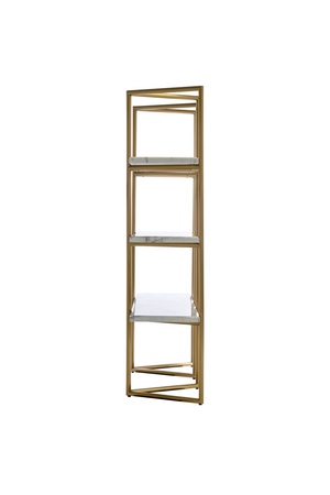 Gold Framed Marble Cabinet | Richmond Interiors Lagrand | Oroa.com