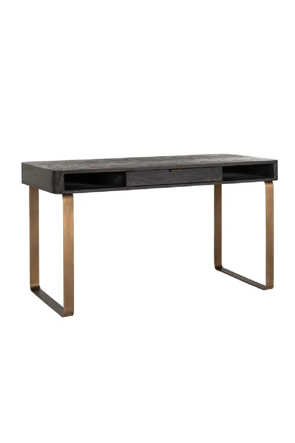 Black Modern Rustic Desk | Richmond Interiors Blackbone | Oroa.com