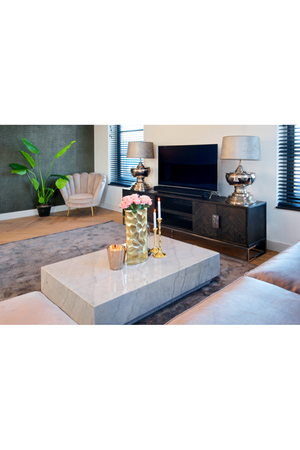 Black Oak 4 Door TV Sideboard | Richmond Interiors Blackbone | OROA.com