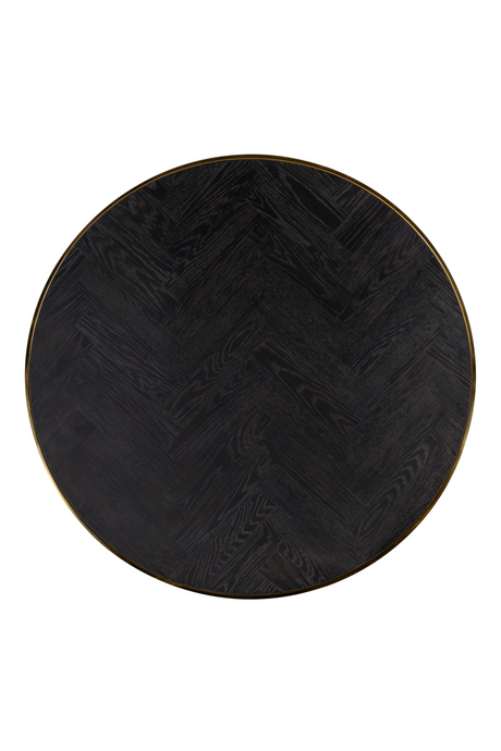 Round Gold Nesting Coffee Table | Richmond Interiors Blackbone | Oroa.com