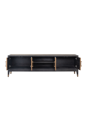 Modern Leather TV Unit | Richmond Interiors Bloomingville | Oroa.com