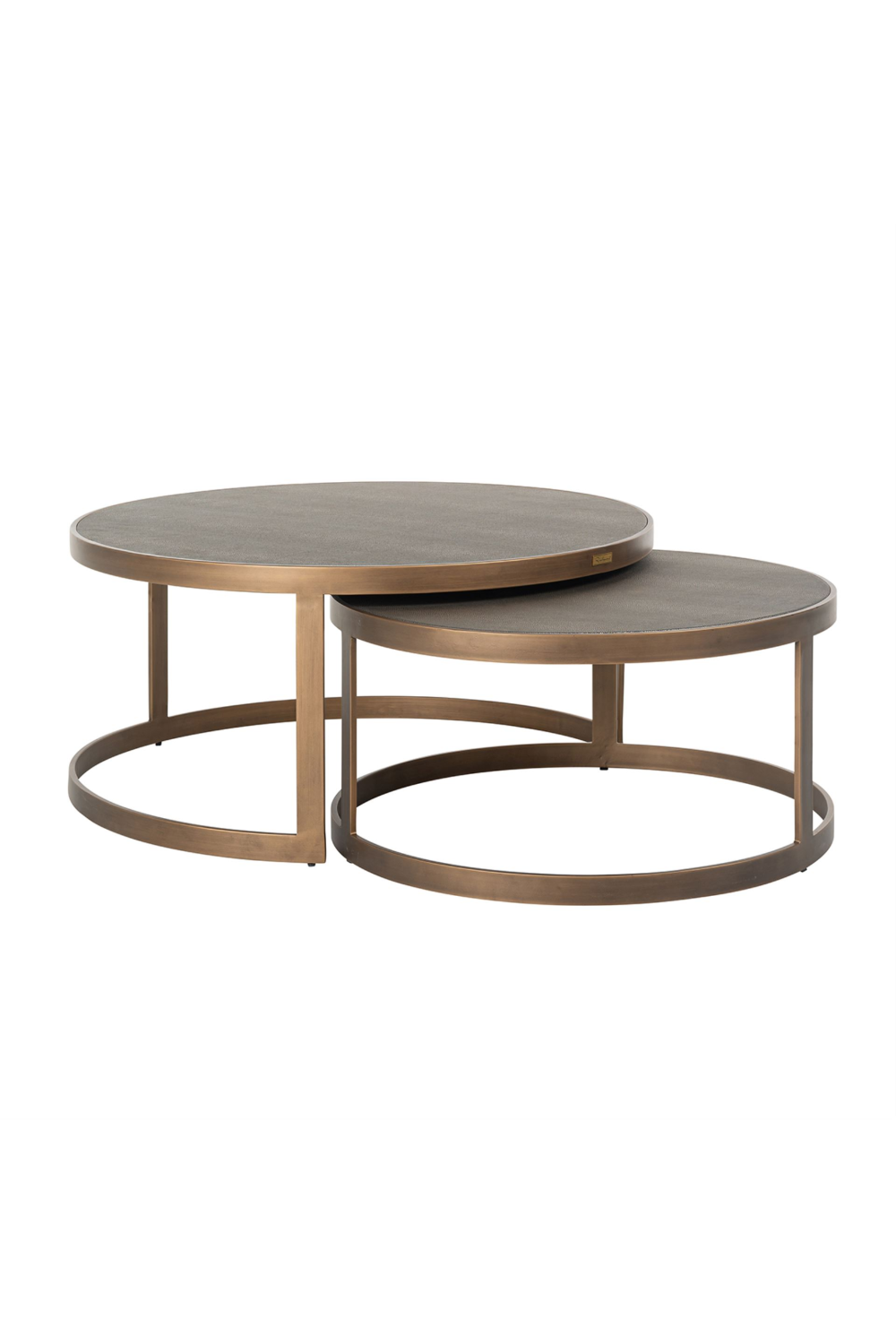 Round Nested Coffee Tables (2) | OROA Bloomingville | Oroa.com