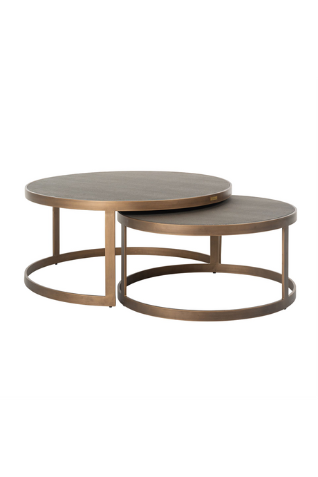 Round Nested Coffee Tables (2) | Richmond Interiors Bloomingville | Oroa.com