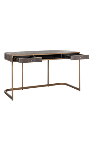 2-Drawer Curved Desk | Richmond Interiors Classio | Oroa.com