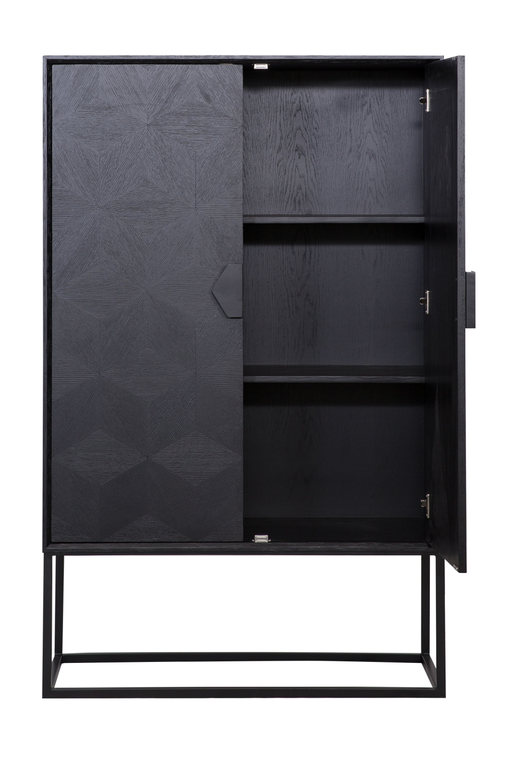 Black Oak Veneer Cabinet | OROA Blax | OROA