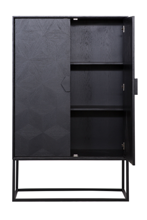 Black Oak Veneer Cabinet | Richmond Interiors Blax | Oroa.com