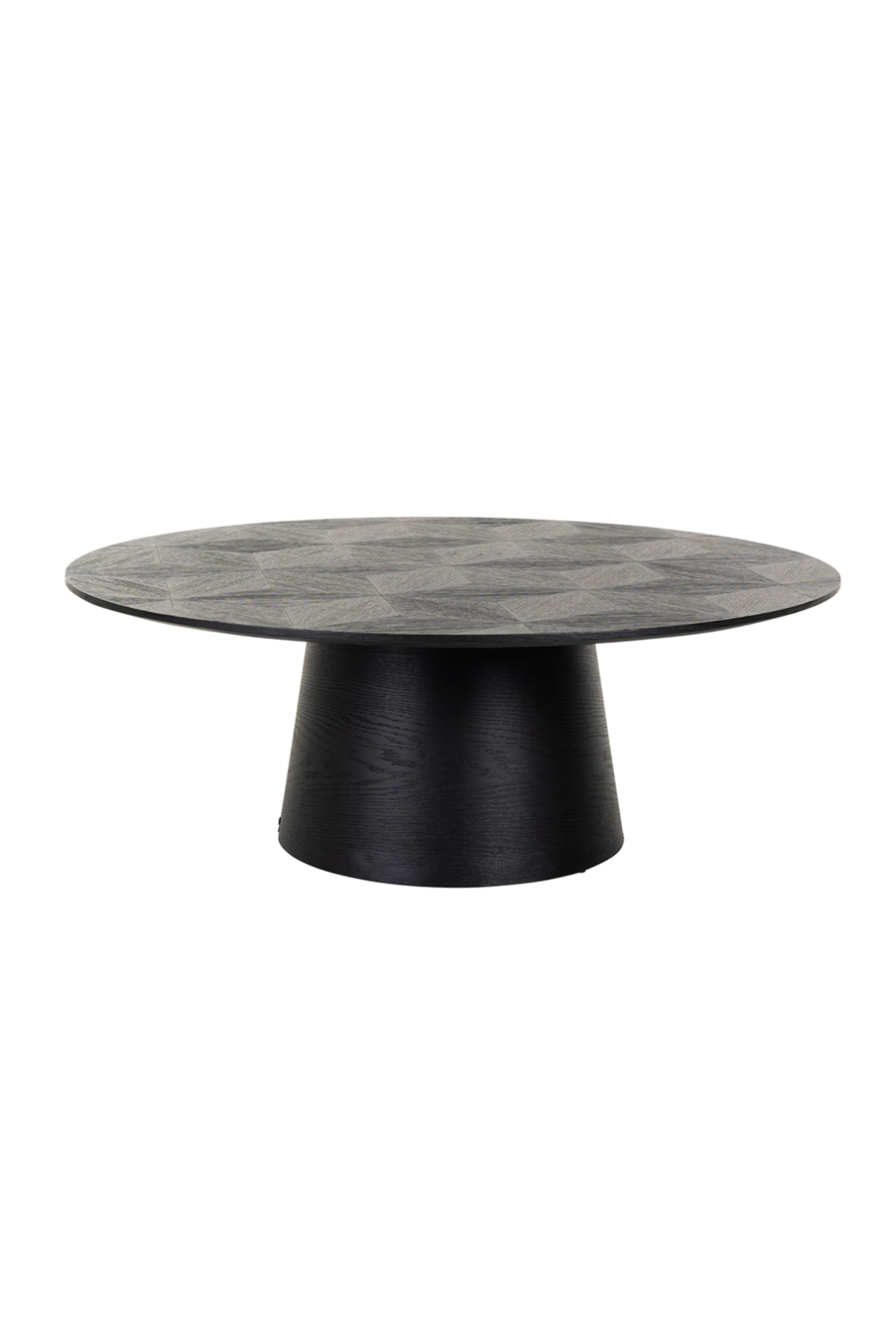 Black Oak Pedestal Coffee Table | OROA Blax | Oroa.com