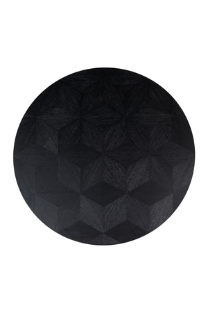 Black Oak Pedestal Coffee Table | Richmond Interiors Blax | Oroa.com