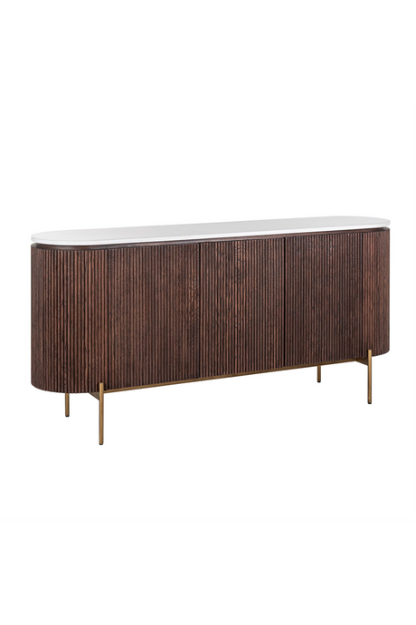 Modern Marble Top Sideboard | Richmond Interiors Barkley | Oroa.com