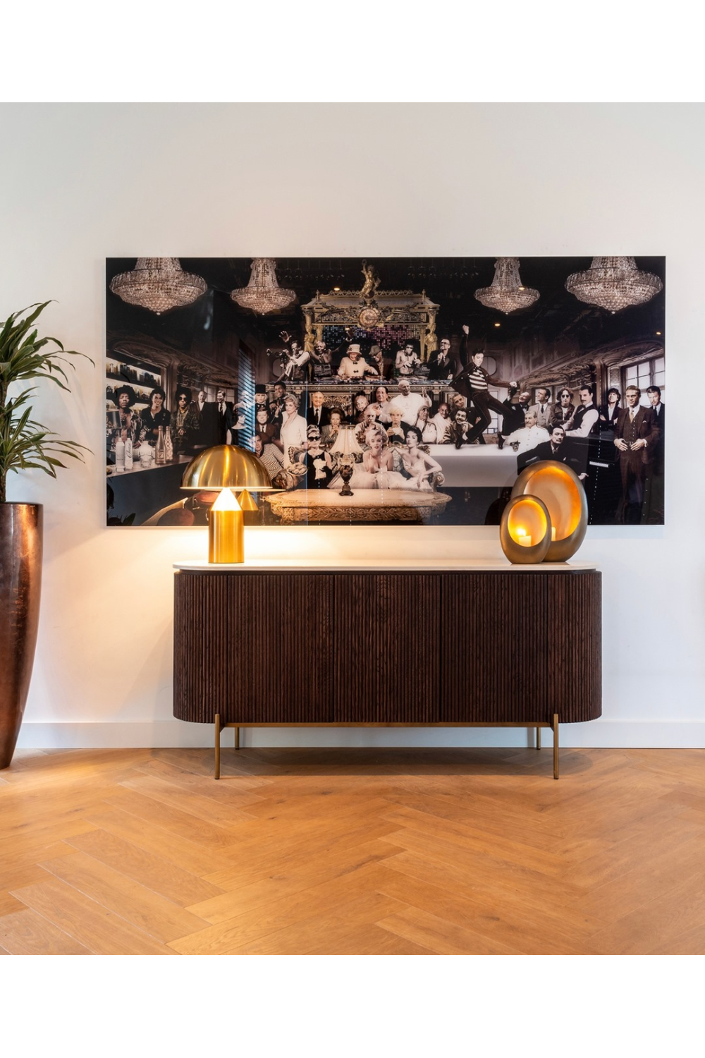 Modern Marble Top Sideboard | Richmond Interiors Barkley | Oroa.com