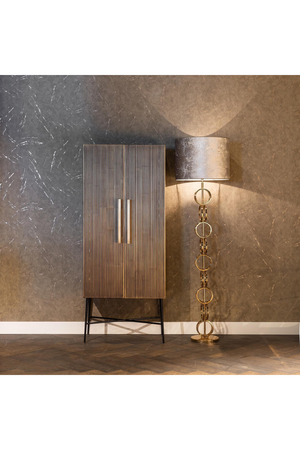 Brass 2-Door Modern Cabinet | Richmond Interiors Ironville | Oroa.com