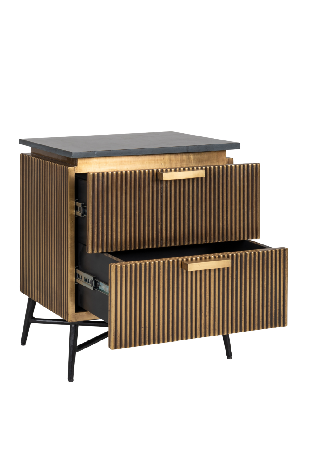 Modern Metal Bedside Cabinet | OROA Ironville | Oroa.com