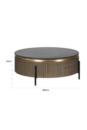 Modern Metal Coffee Table | Richmond Interiors Ironville | Oroa.com