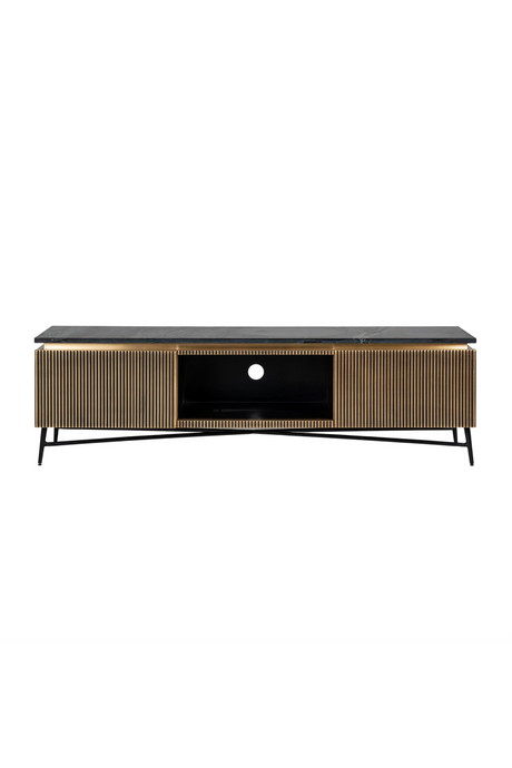 Modern Industrial TV Unit | Richmond Interiors Ironville | Oroa.com