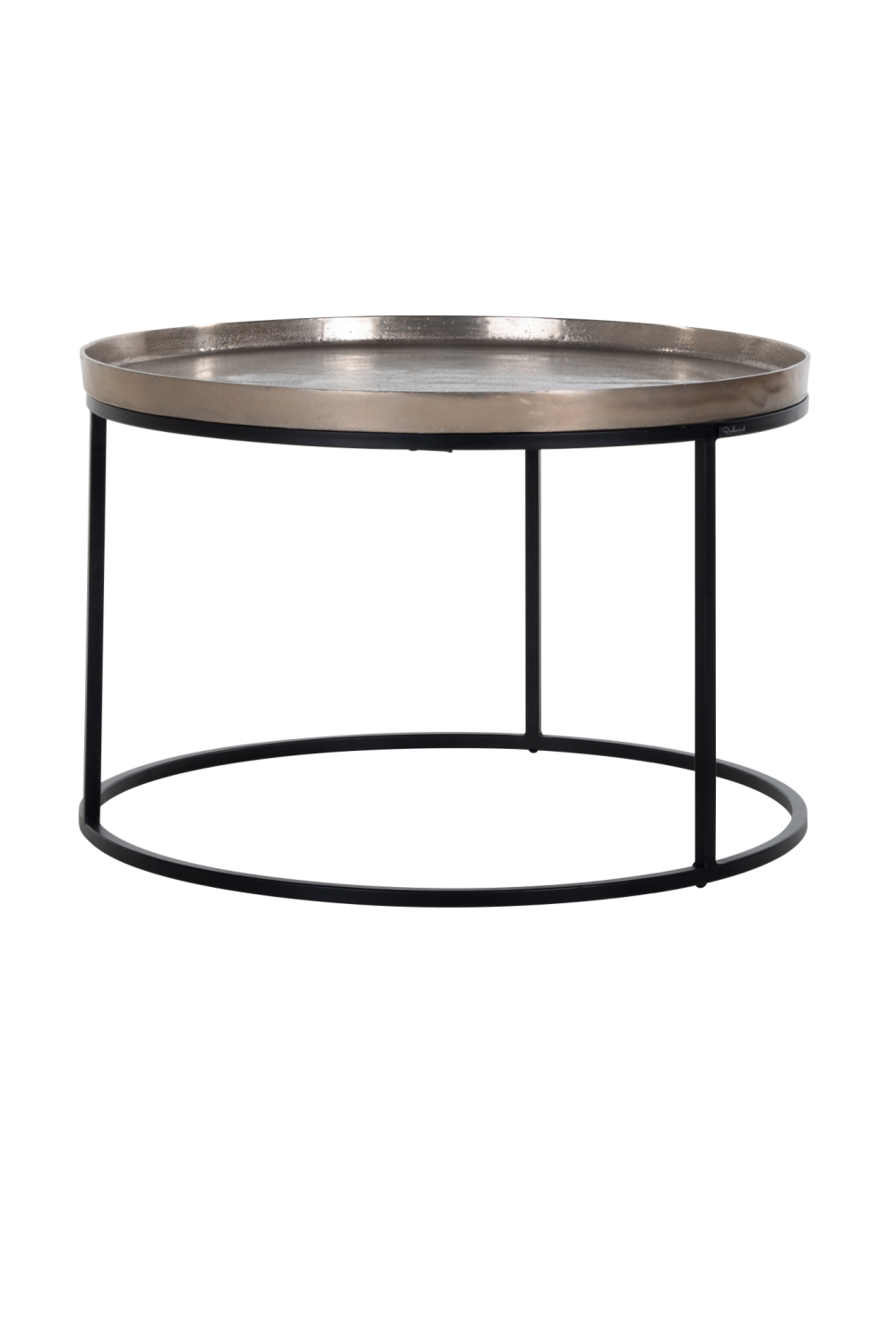 Round Gold Tray Coffee Table | OROA Milo | OROA.com