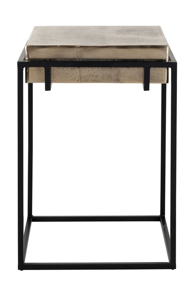 Rustic Aluminum End Table | Richmond Interiors Calloway | Oroa.com