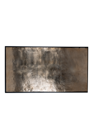 Rectangular Gold Aluminum Coffee Table | Richmond Interiors Calloway | Oroa.com