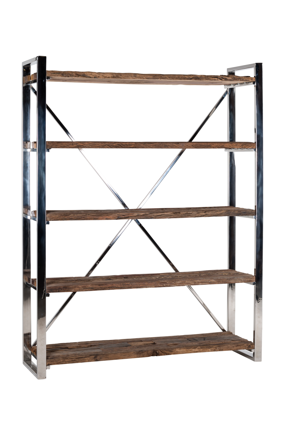 Steel Framed Wooden Bookcase | OROA Kensington  | Oroa.com