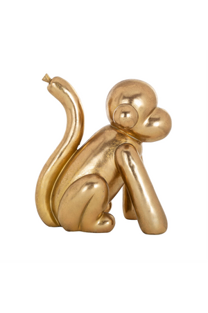 Gold Sculptural Art Decoration | Richmond Interiors Monkey | Oroa.com
