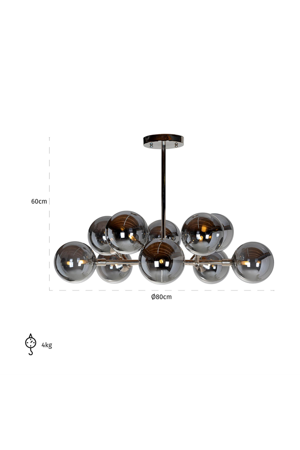 Orb-Shaped Hanging Lamp | OROA Riley | Oroa.com