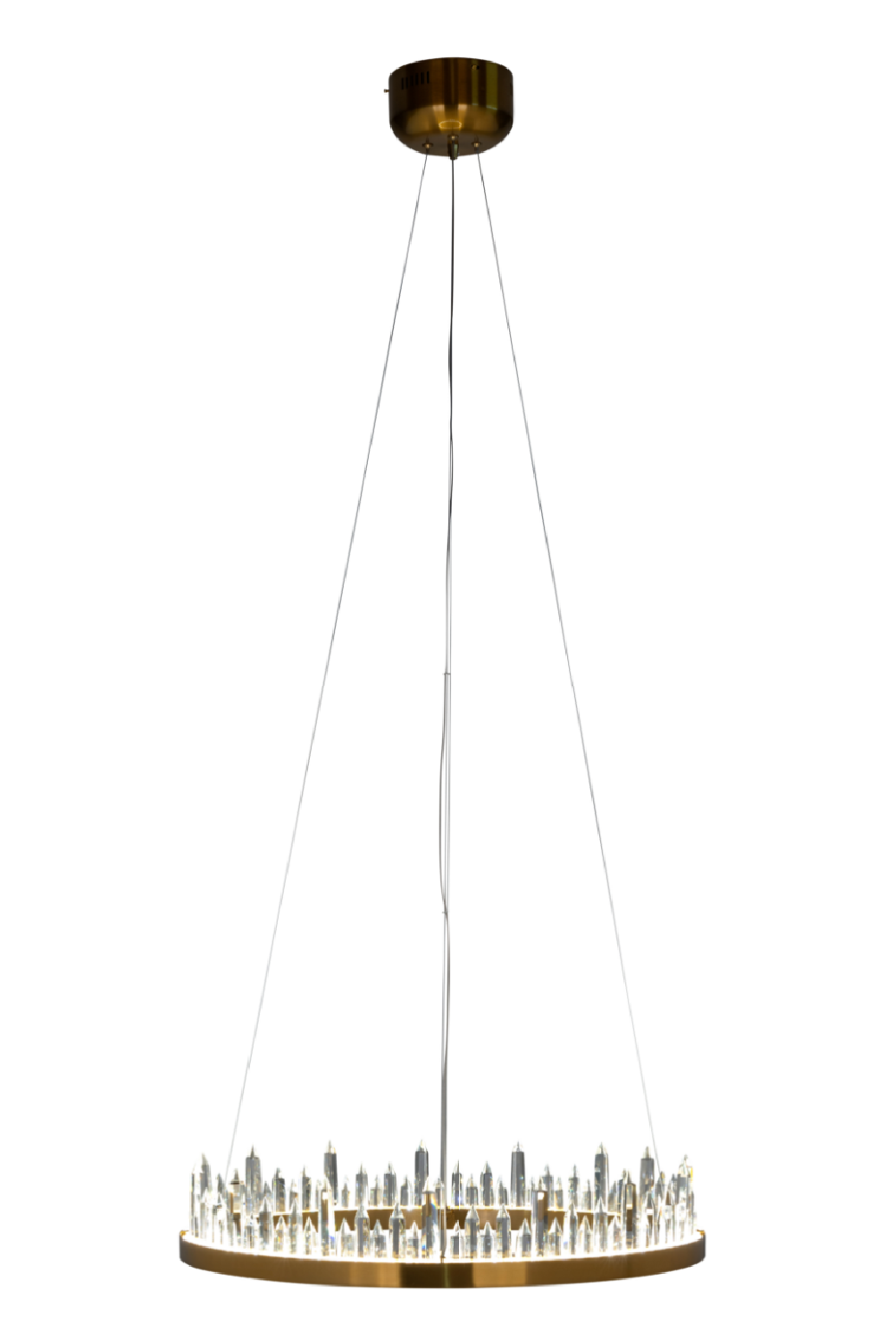 Crystal Points Hanging Lamp | OROA Ziggy | OROA.com
