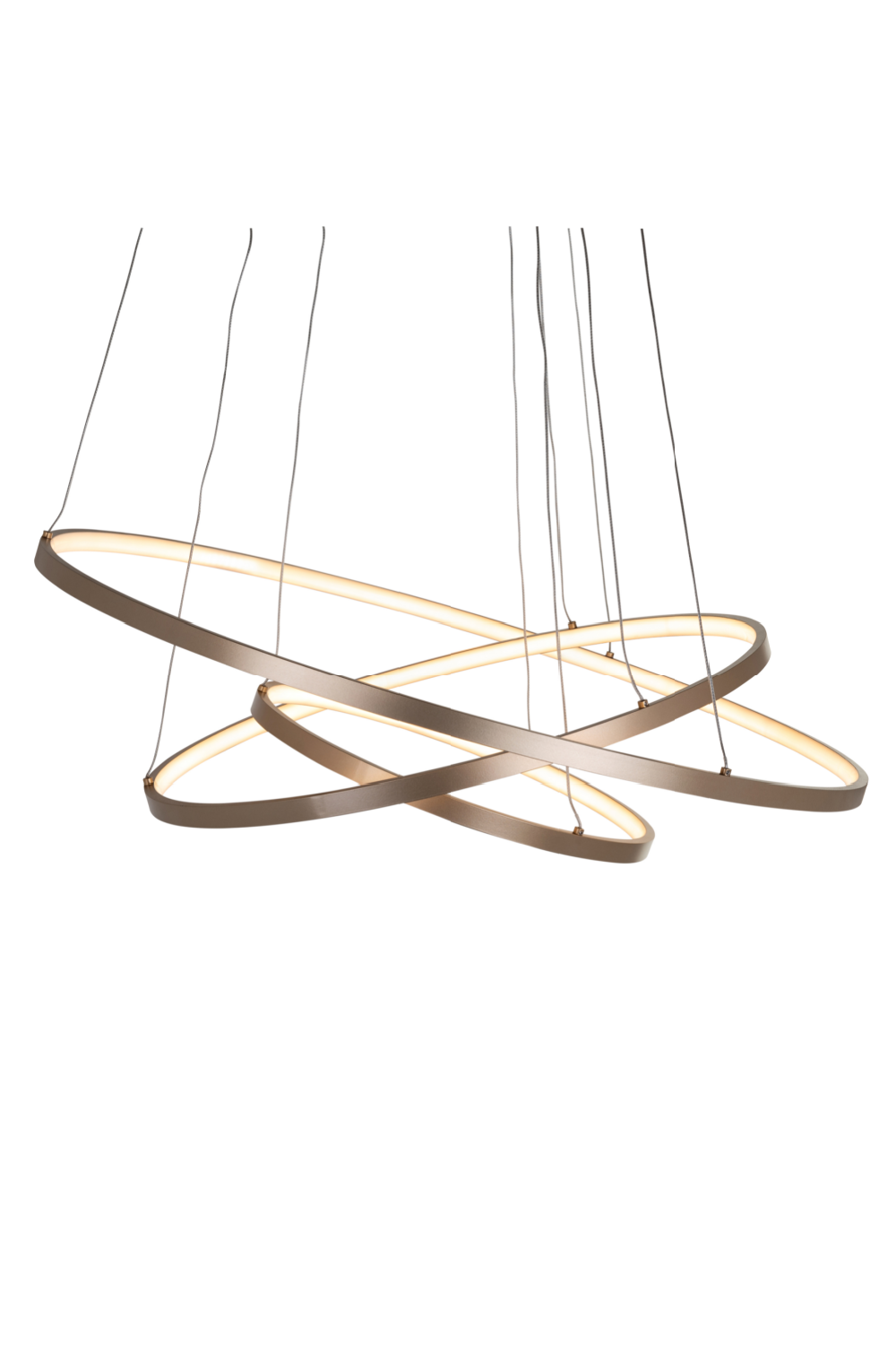 Gold Aluminum Modern Hanging Lamp | OROA Amira | OROA.com
