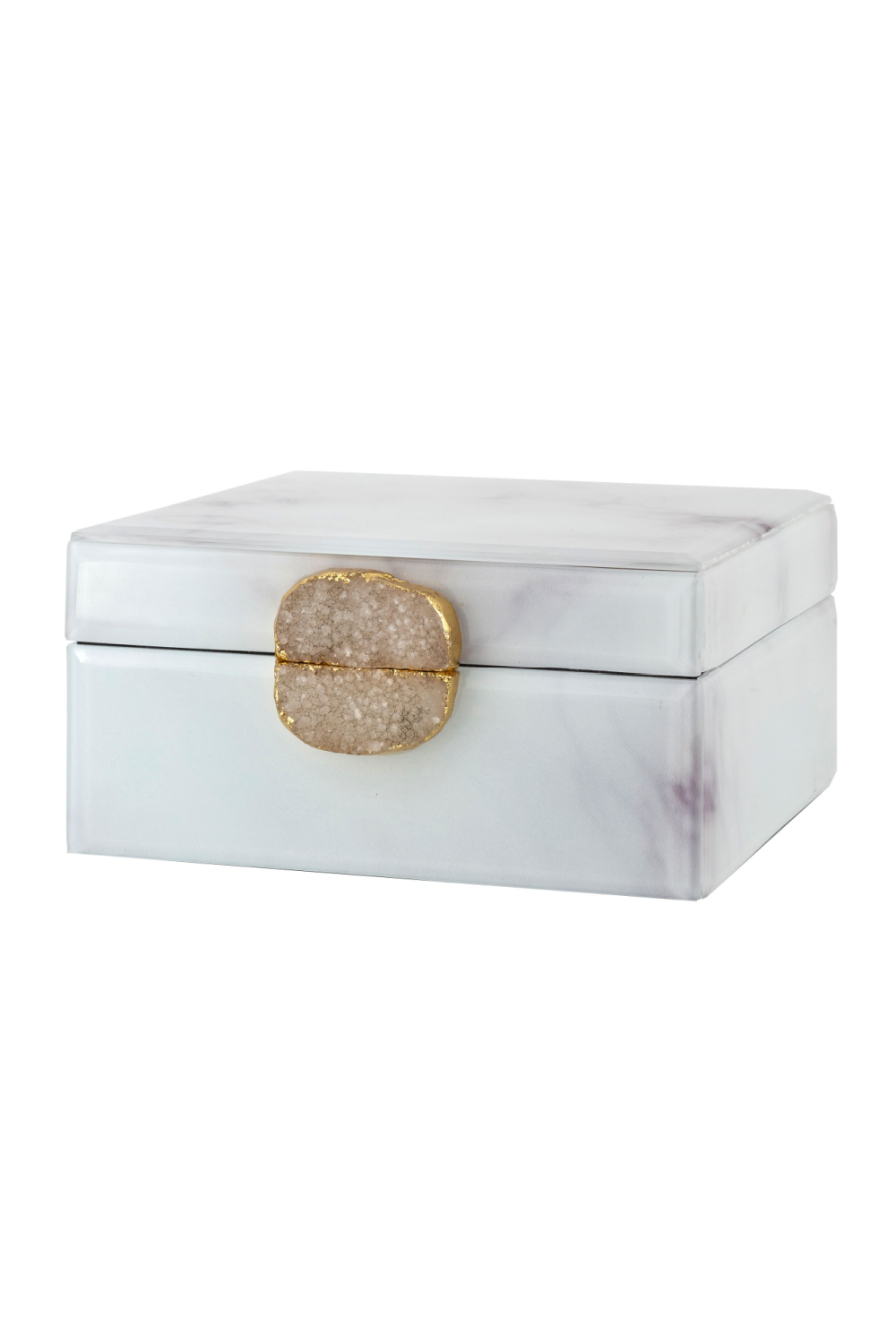 White Marble Jewelry Box | OROA Bayou | OROA.com