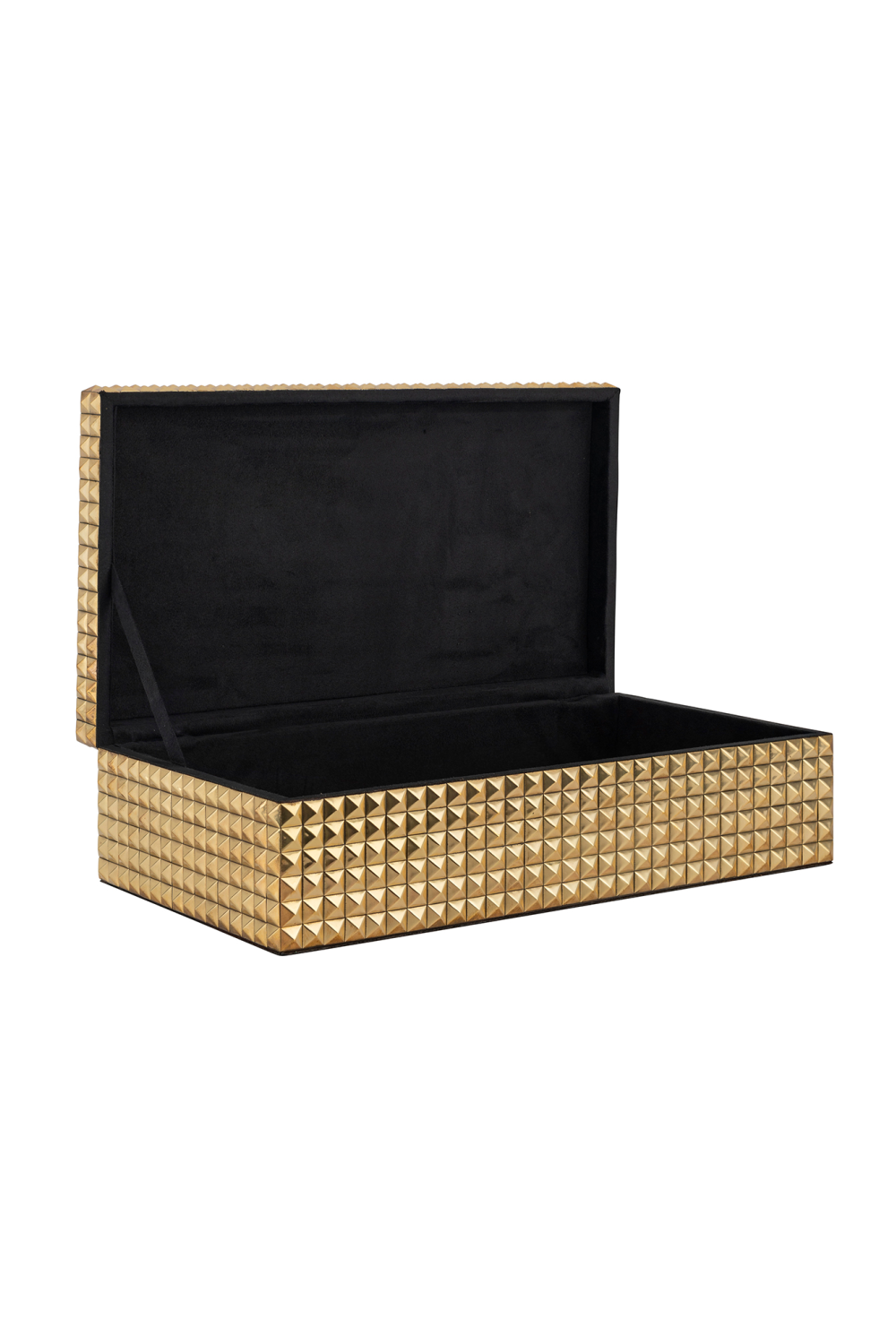 Gold Studded Jewellery Box | OROA Blaze | Oroa.com