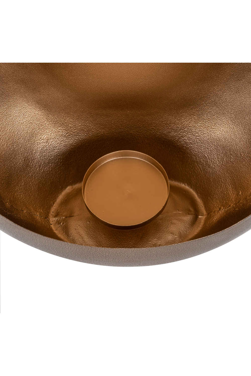 Bronze Gold Oval Candlestick M | OROA Xemm | OROA.com
