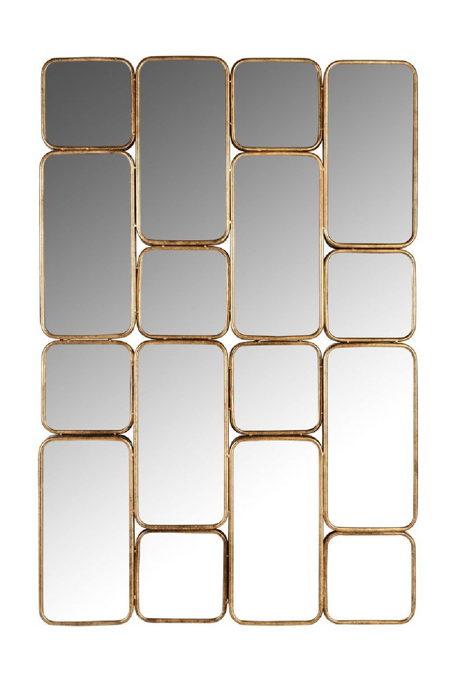 Conjoined Geometrical Mirrors | Richmond Interiors Birche | Oroa.com