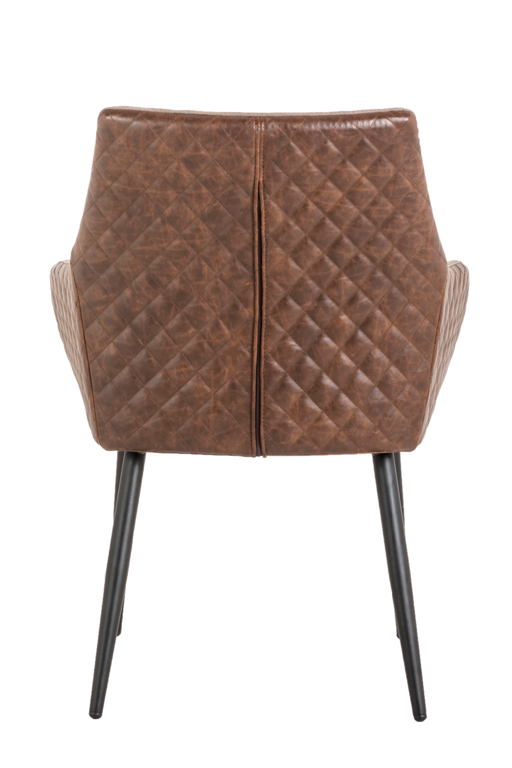 Brown Leather Dining Chair | OROA Chrissy | OROA.com