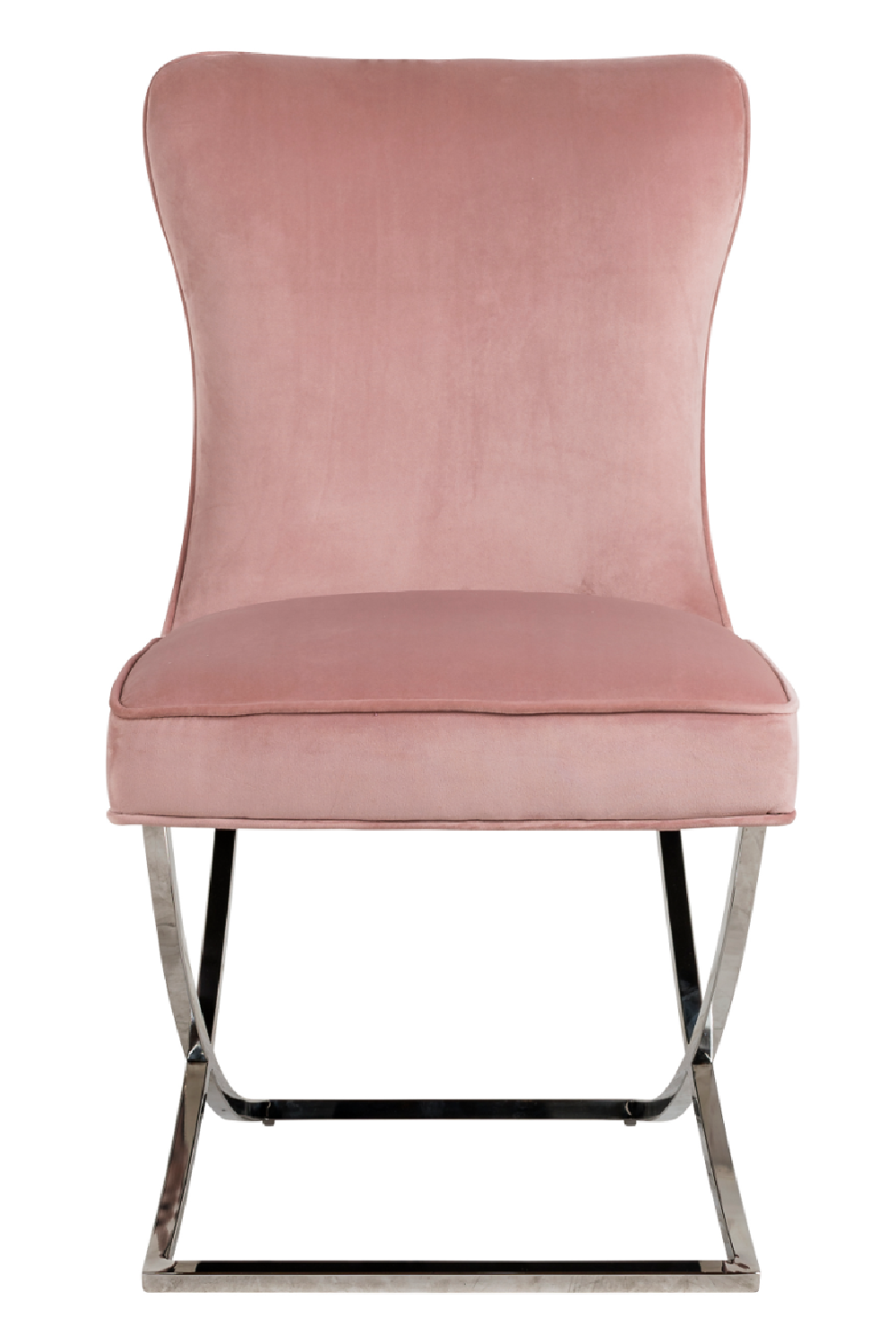 Pink Velvet Dining Chair | OROA Scarlett | OROA.com