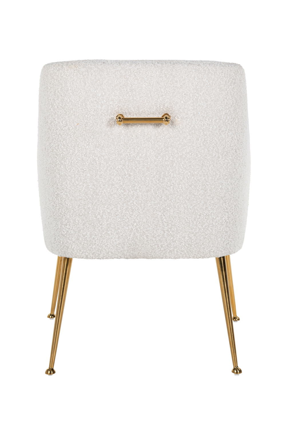 White Bouclé Upholstery Chair | OROA Harper | OROA