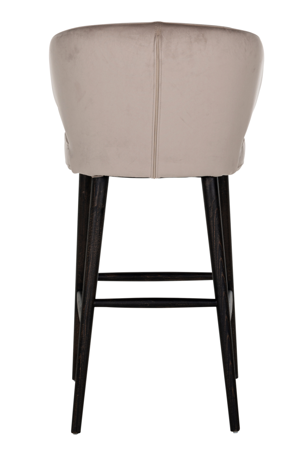 Modern Velvet Bar Stool | Richmond Interiors Indigo | Oroa.com
