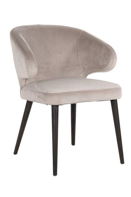 Modern Velvet Dining Chair | Richmond Interiors Indigo | Oroa.com