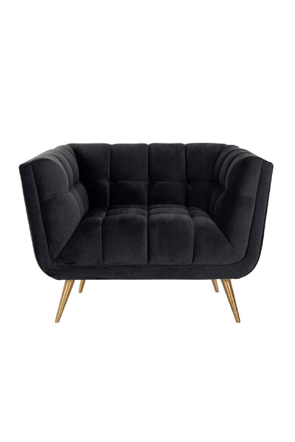Channel-Tufted Lounge Chair | OROA Huxley | Oroa.com