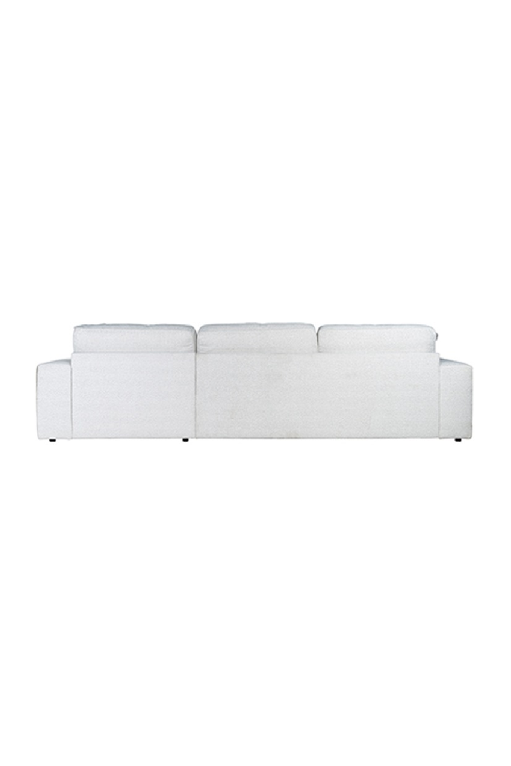 White Bouclé Modular Sofa | OROA Santos | Oroa.com