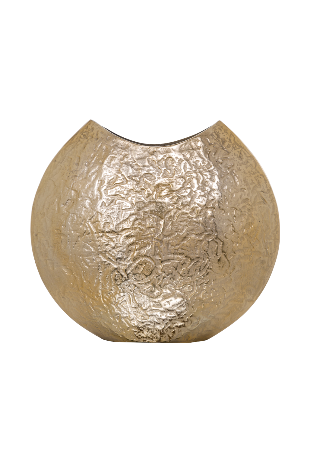 Textured Gold Aluminum Vase | OROA Juun | OROA