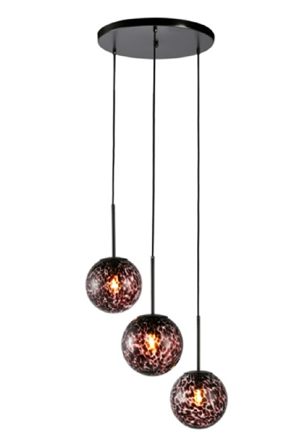 Three Glass Orb Hanging Lamp | OROA Kyana | OROA.com