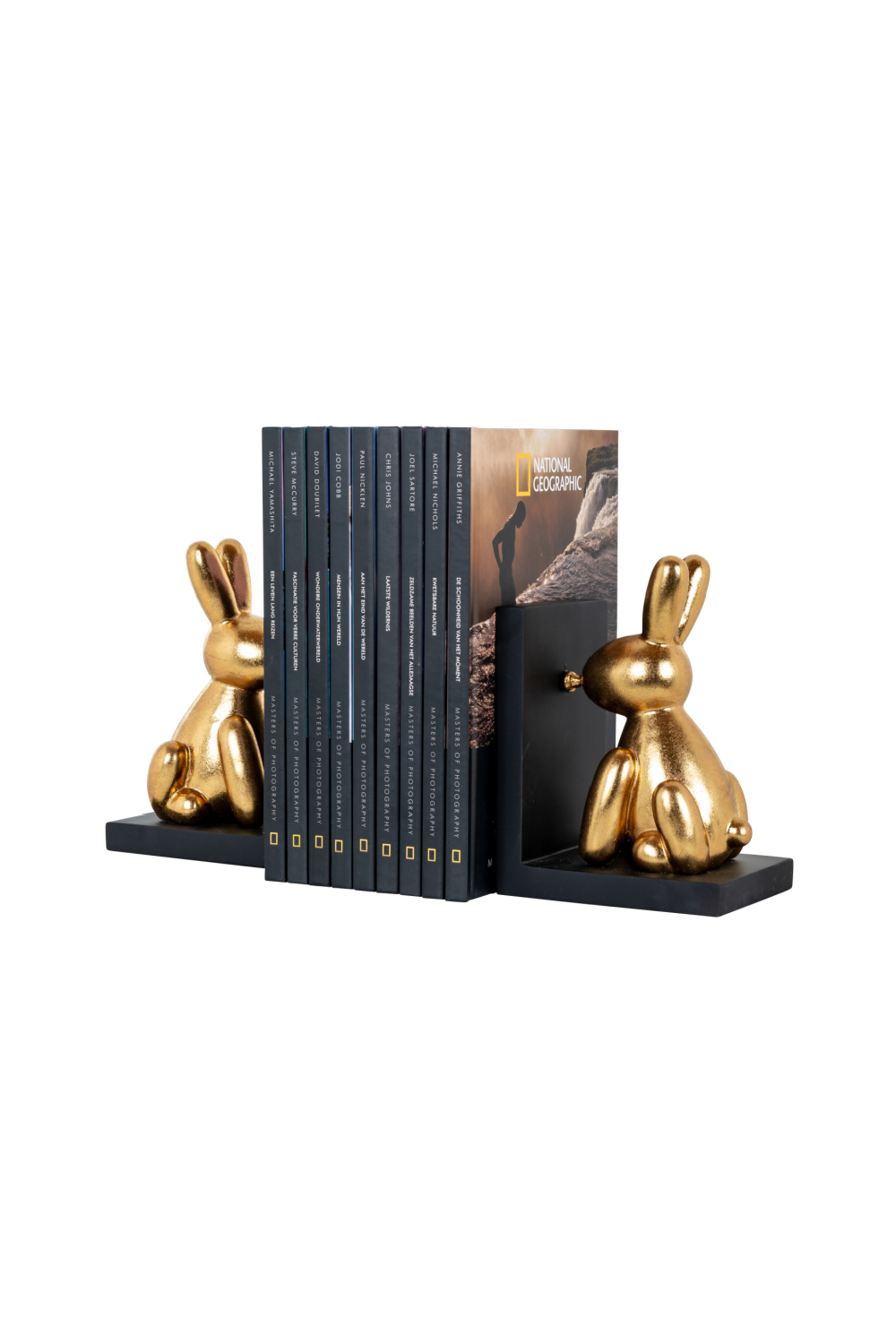Gold Rabbit Book Ends | OROA Cony | Oroa.com