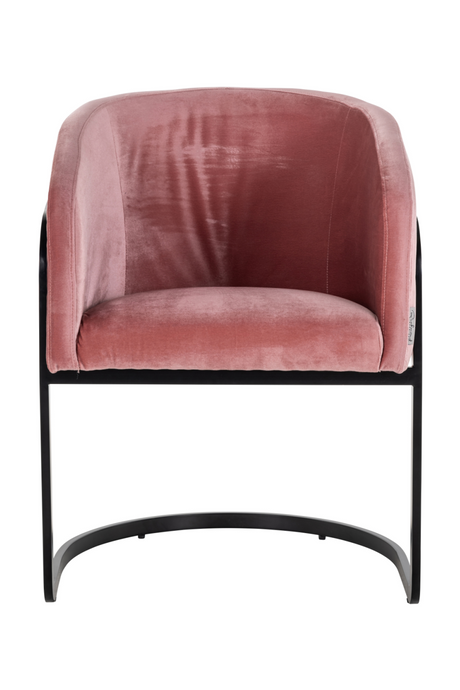 Blush Velvet Chair | Richmond Interiors Chiara | OROA.com