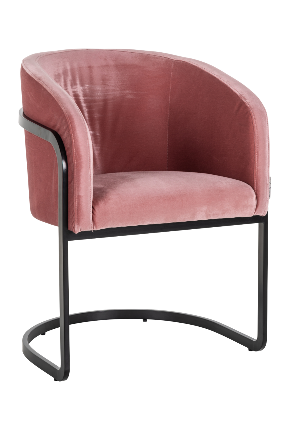 Blush Velvet Chair | Richmond Interiors Chiara | OROA.com