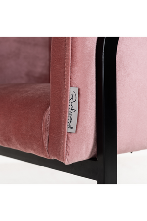 Blush Velvet Chair | Richmond Interiors Chiara | OROA.com