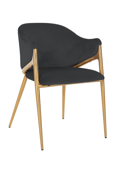 Modern Velvet Dining Chair | Richmond Interiors Gwen | Oroa.com