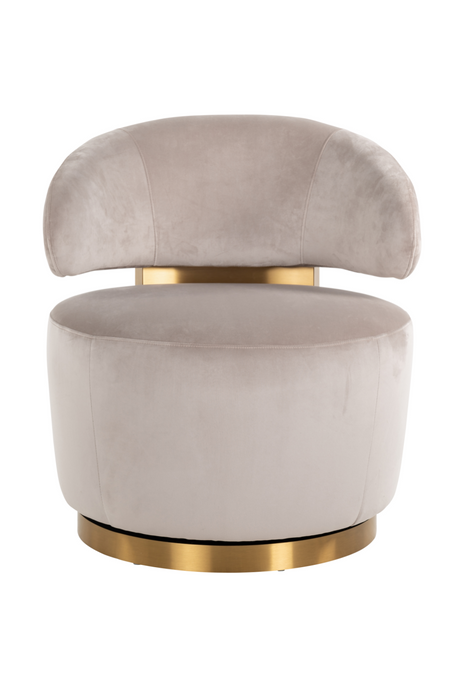 Modern Velvet Swivel Chair | Richmond Interiors Maxime | Oroa.com