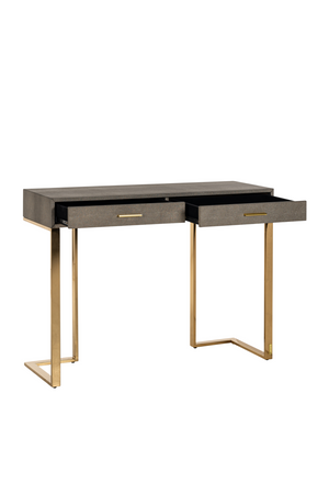 Gold Base 2-Drawer Console Table | Richmond Interiors Marie-Lou | Oroa.com