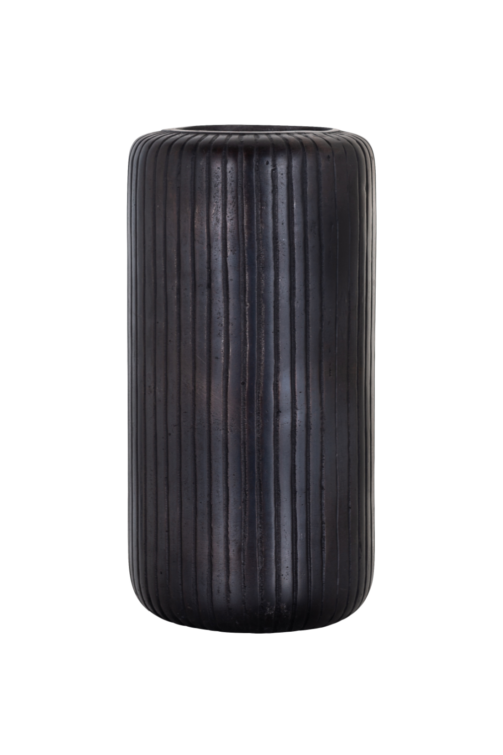 Cylindrical Black Vase | OROA Remzi | OROA.com